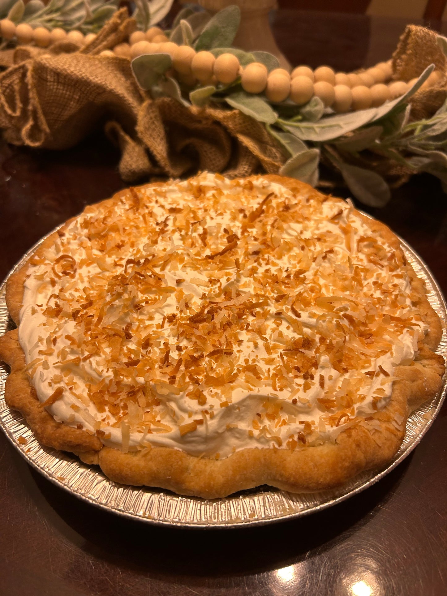 Coconut Meringue Pie