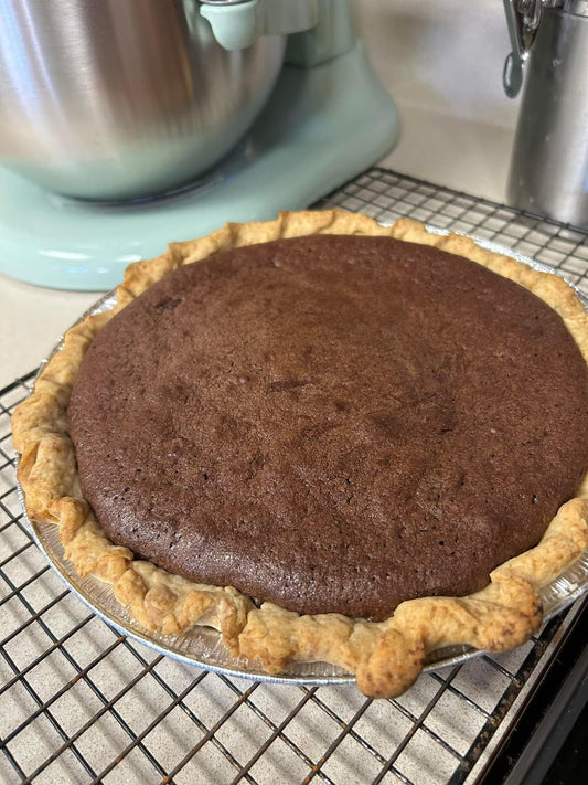 Chocolate Chess Pie